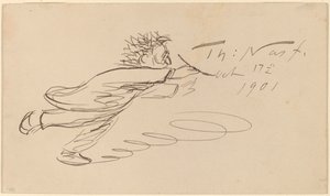 Underskrift, "TH. Nast, 17. okt. 1901" af Thomas Nast