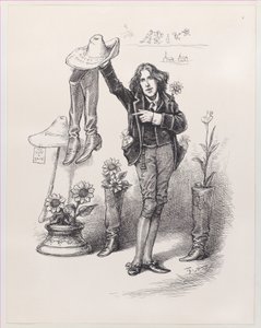 Wilde på os. Noget at leve op til i Amerika, 10. juni 1882., 10. juni 1882. af Thomas Nast