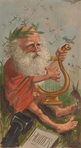 William Cullen Bryant, 1866. af Thomas Nast