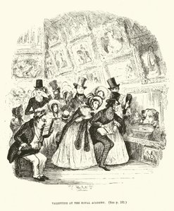 Illustration til Valentine Vox (gravering) af Thomas Onwhyn