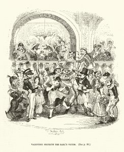 Illustration til Valentine Vox (gravering) af Thomas Onwhyn