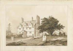 Forton Hall: vasketegning, nd [?1838] (tegning) af Thomas Peploe Wood