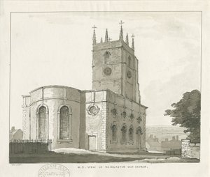 Newcastle-under-Lyme - "St. Giles the Abbot" dani af Thomas Peploe Wood