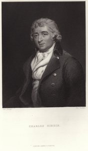 Portræt af Charles Dibdin af Thomas Phillips