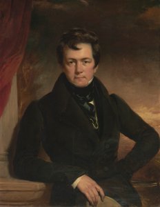 Portræt af Charles Frederick Schlaberg, London, 1827 af Thomas Phillips