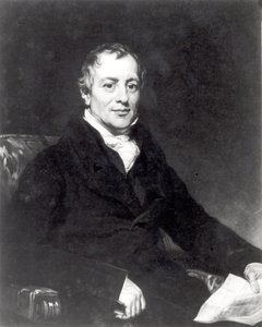 Portræt af David Ricardo (1772-1823) graveret af Thomas Hodgetts af Thomas Phillips