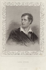 Portræt af Lord Byron af Thomas Phillips