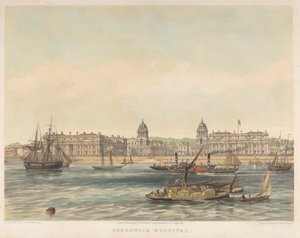Greenwich Hospital af Thomas Picken