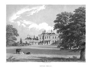 Upton House, midten af det 19. århundrede.
