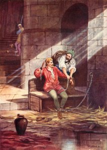 Flugt fra Gruffudd ap Cynan, konge af Gwynedd, fra Chester Castle af Thomas Prytherch