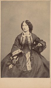 Laura Keene, ca. 1863 (foto) af Thomas Rice Burnham
