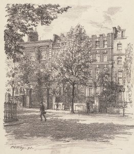 No.4 Cheyne Walk, Chelsea af Thomas Robert Way