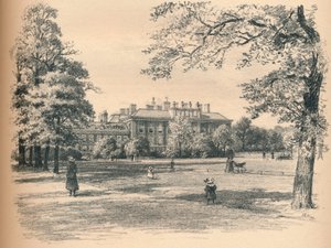 Sydfronten af Kensington Palace, 1902 af Thomas Robert Way
