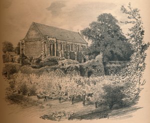 The Hall, Eltham Palace, 1902 af Thomas Robert Way