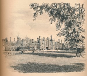 The West Front of Hampton Court Palace, 1902
