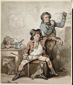 A Brace of Blackguards, 1789 af Thomas Rowlandson