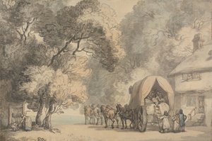 En fragtvogn af Thomas Rowlandson