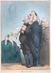 En rådmand [sic], 1. januar 1801., 1. januar 1801. af Thomas Rowlandson