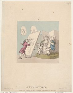 Et familiestykke, 1. marts 1803., 1. marts 1803. af Thomas Rowlandson