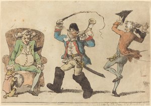 En franskmand i november af Thomas Rowlandson