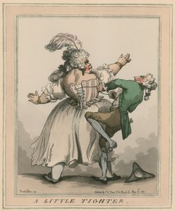 Lidt strammere af Thomas Rowlandson