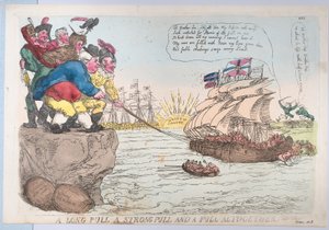 Et langt træk Et stærkt træk og et træk i alt, 25. november 1813., 25. november 1813. af Thomas Rowlandson