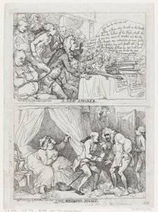 En ny taler og bryllupsnatten, 7. februar 1789., 7. februar 1789. af Thomas Rowlandson
