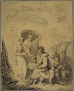 Et stop på kroen af Thomas Rowlandson