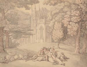 En sommeridyl af Thomas Rowlandson