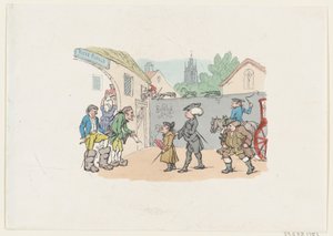 En tur til fremmede dele, 1807., 1807. af Thomas Rowlandson