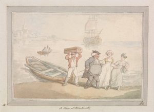 Et blik på Blackwall af Thomas Rowlandson