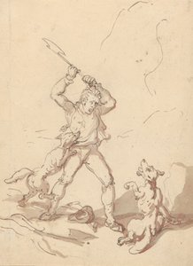 Album tegning af Thomas Rowlandson