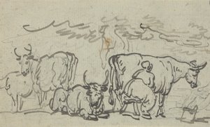 Album tegning af Thomas Rowlandson