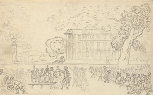 Album tegning af Thomas Rowlandson