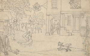 Album tegning af Thomas Rowlandson