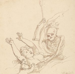 Tegning til albummet af Thomas Rowlandson