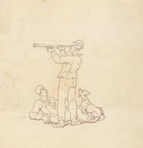 Tegning til albummet af Thomas Rowlandson