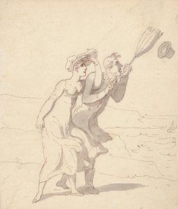 Tegning til albummet af Thomas Rowlandson