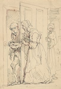 Tegning til albummet af Thomas Rowlandson