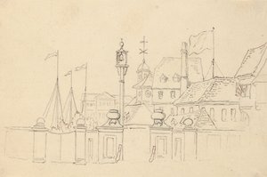 Tegning til albummet af Thomas Rowlandson