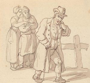 Tegning til albummet af Thomas Rowlandson