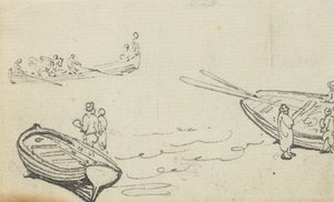 Tegning til albummet af Thomas Rowlandson
