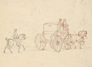 Tegning til albummet af Thomas Rowlandson