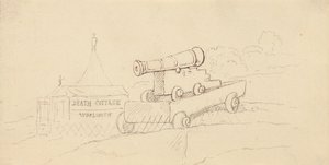 Tegning til albummet af Thomas Rowlandson