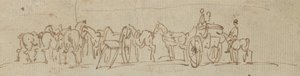 Tegning til albummet af Thomas Rowlandson