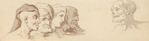 Tegning til albummet af Thomas Rowlandson