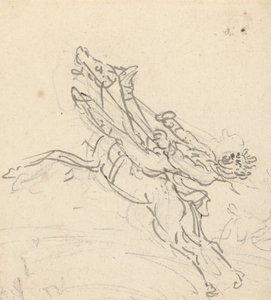 Tegning til albummet af Thomas Rowlandson