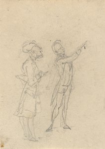 Tegning til albummet af Thomas Rowlandson