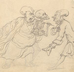 Tegning til albummet af Thomas Rowlandson