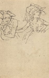 Tegning til albummet af Thomas Rowlandson